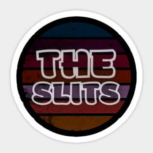 the slits Sticker